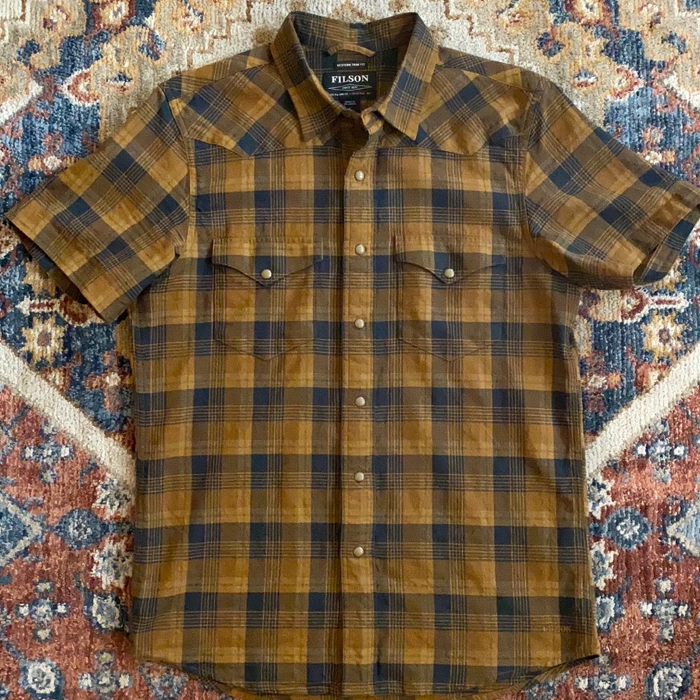 Filson snap front guide ss shirt